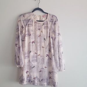 Ted Baker bird printed dress 3